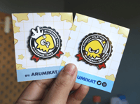 SPLATOON MEDAL AWARDS ENAMEL PIN