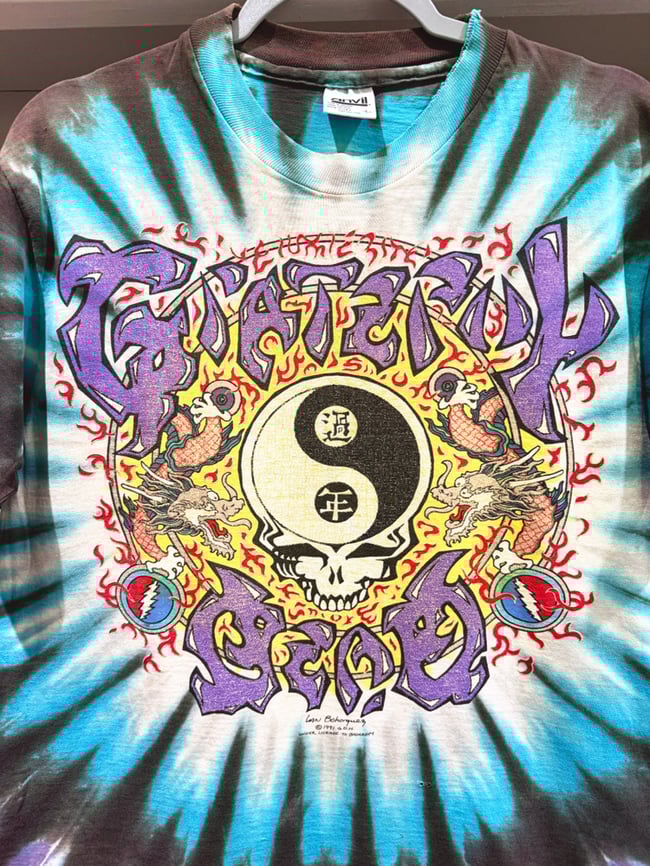 Grateful Dead 1991 Chinese New Year T-Shirt - Size L