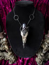 Crystallized English Crow - Necklace