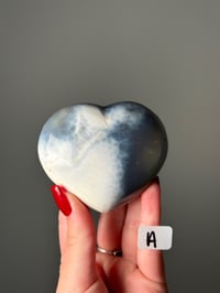 Image 1 of ORCA AGATE HEARTS -MADAGASCAR-