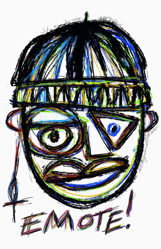Image of “THE  NEW AGE MAN “ EMOTE No1