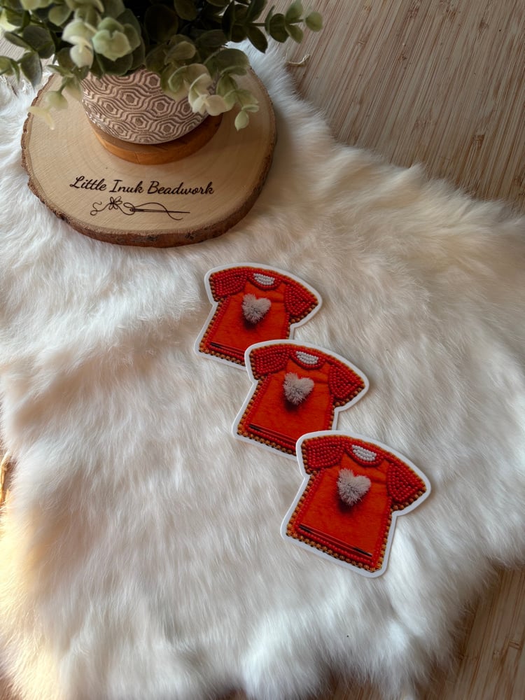 Image of Orange Shirt Sticker