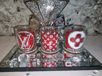 Image 2 of RED LV CANDLE SET