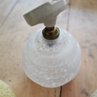 Image 5 of Applique Porcelaine & verre de Clichy