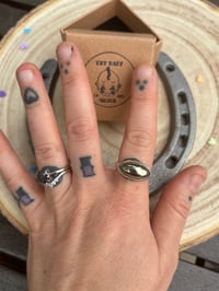 Image 4 of Marquise pyrite ring size 6.5
