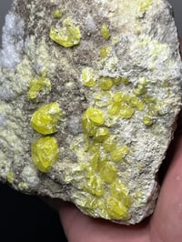 Image 3 of Sulphur On Matrix Specimen | Bolivia #2818