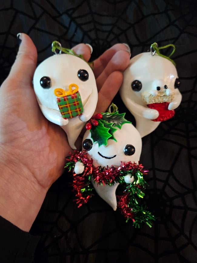 Ghost Ornaments
