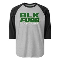 Image 6 of Blkfuse 3/4 sleeve raglan shirt