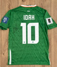 Signed Adam Idah Ireland Shirt