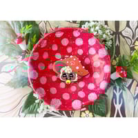 Image 1 of Cult of the Lamb Mushroom Pin