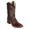 Los Altos Caimán Hornback Brown Boots