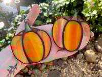 Image 1 of Stained Glass Pumpkin
