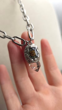 Image 4 of Dead Good Lady bird quartz amulet small