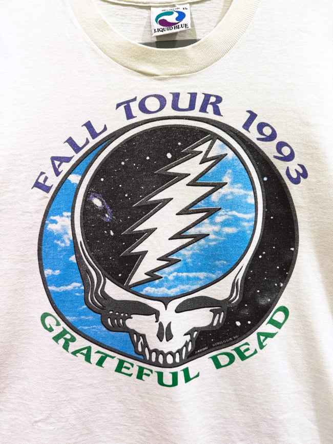 Grateful Dead 1993 Fall Tour T-Shirt - Size XL 