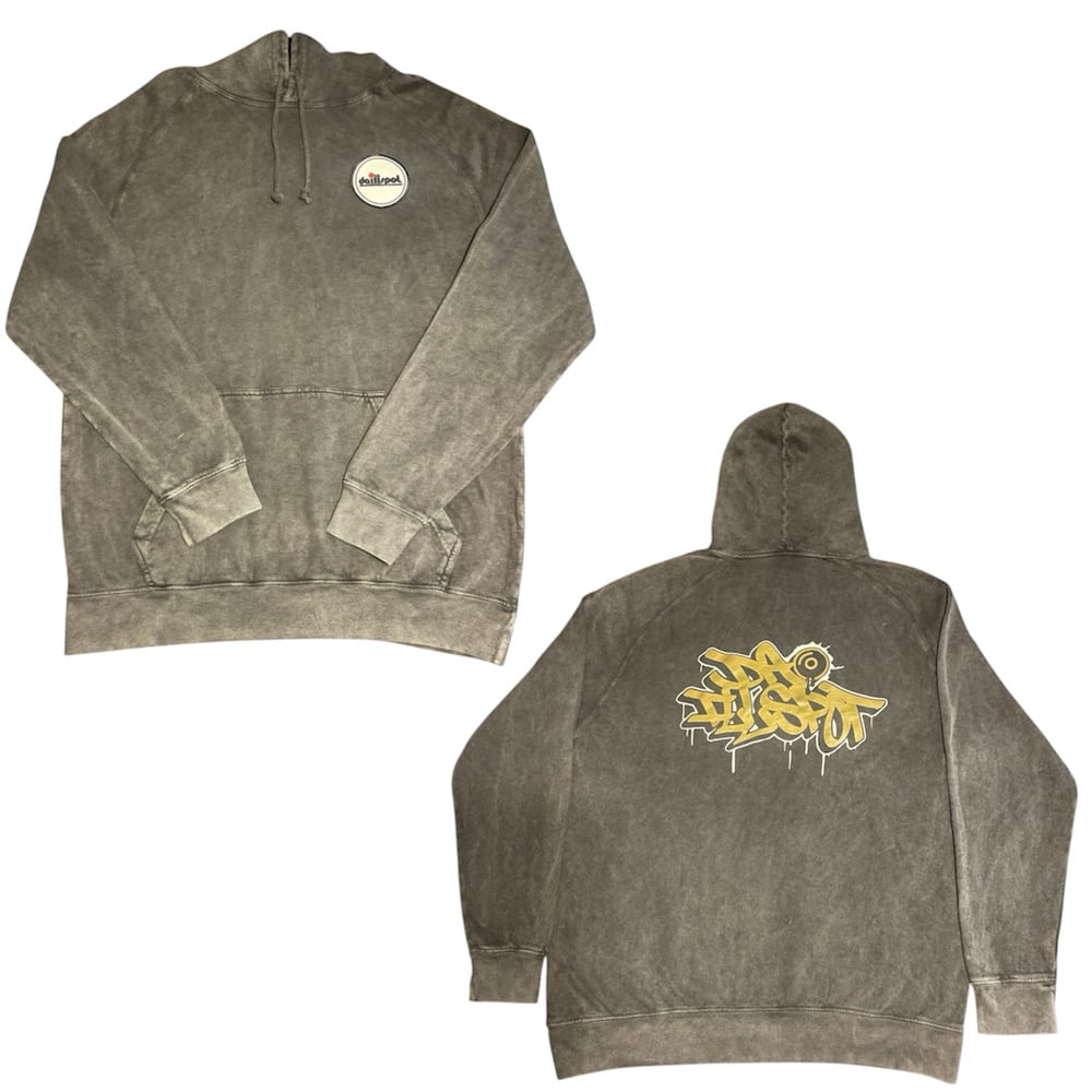 Da ILL Spot Vintage Logo Patch Hoodie