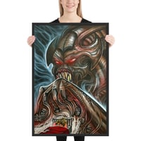 Image 1 of Demon Framed poster
