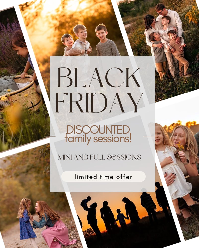 Image of .::Black Friday ::. Mini Sunset Session sale $75 off