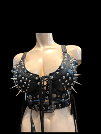 Image 1 of Black belted bralette 