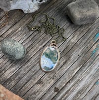 Image 1 of Moss agate necklace 