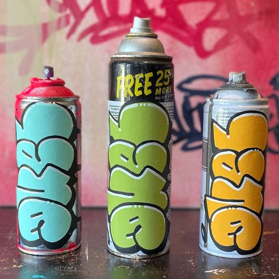 Image of SIGNED D1 SPRAY CANS