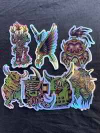 Image 2 of heretic sticker set 
