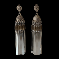 Image 1 of CALYPSO TOPAZ WINDCHIME EARRINGS 