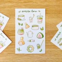 Image 2 of Matcha Lover Sticker Sheet
