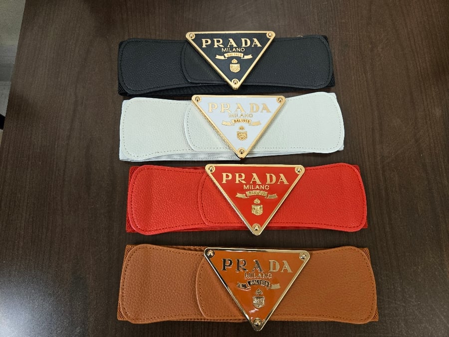 Image of Wide Waist Belts (Assorted Colors)