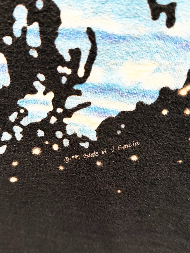 Grateful Dead 1995 Space Jerry T-Shirt - Size XL 