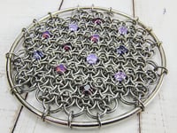 Image 3 of Purple Ombre Web Suncatcher 