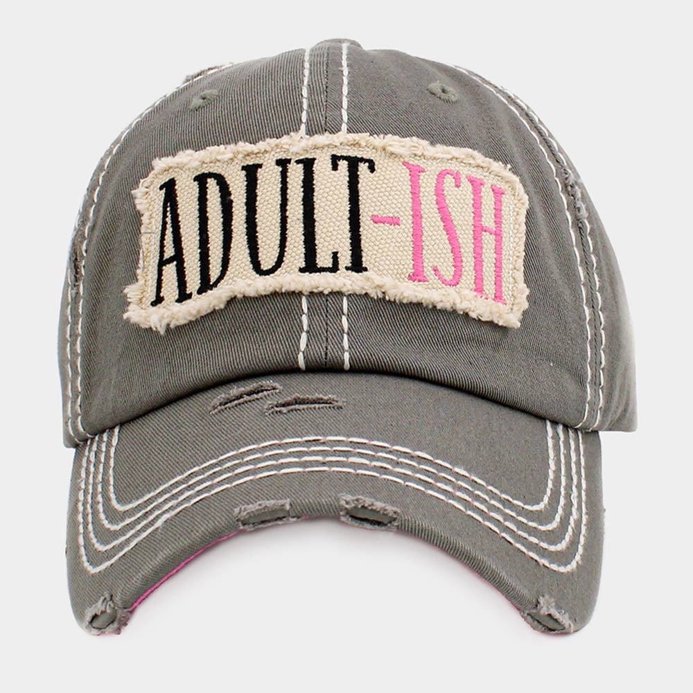 ADULT-ISH Adjustable Baseball Cap for Ladies