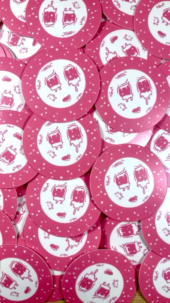 Image of “Moon Blood” - Glow in the Dark Stickers