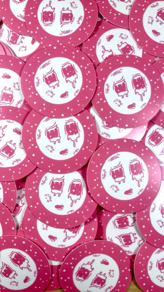 Image of “Moon Blood” - Glow in the Dark Stickers