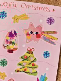 Image 2 of  Christmas sticker sheet