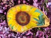 Sunny Sunflower Oyster Shell Dish 