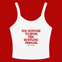 Image 1 of "SPOIL HER" WOMEN'S MICRO-RIB TANK TOP