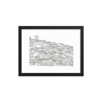Image 4 of La Croix-Rousse - August - Framed
