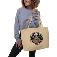 Serious About Large organic tote bag