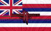 Houston Rockets Hawaiian Flag 