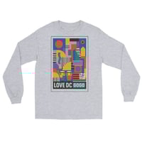 Image 4 of LOVEDCGOGO "ART DECO" Men’s Long Sleeve Shirt (see color options)