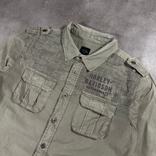 Image of Harley Davidson Shirt, Size Large