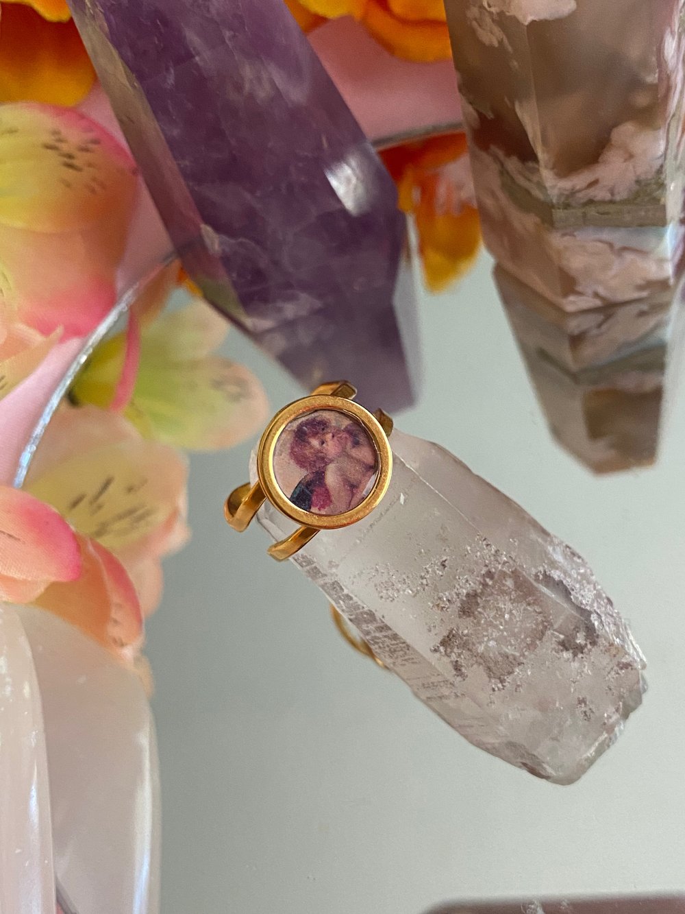 Image of Rose Angel Ring 