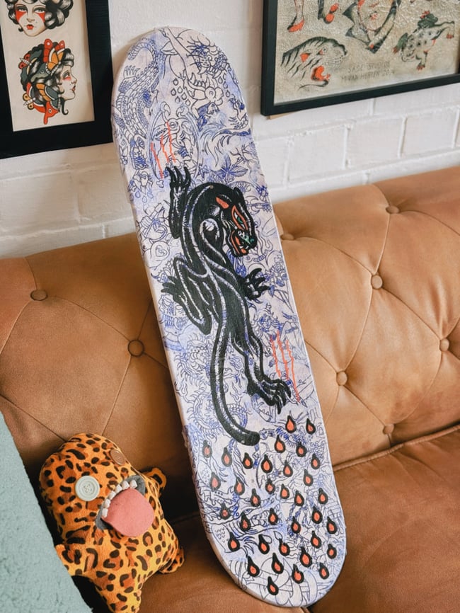 Panther Stencil Deck