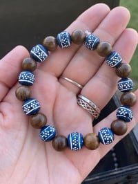 Image 1 of Ceramic and Wooden Bracelet