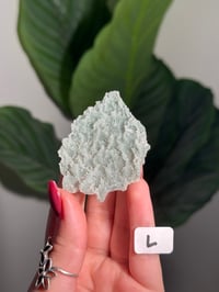 Image 12 of DOUBLE SIDED SUGAR COATED MINT GREEN APOPHYLITE CRUST -INDIA-