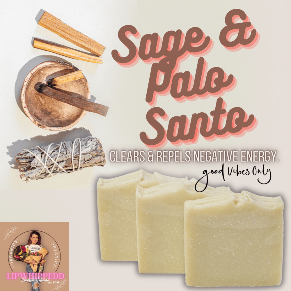 Image of Sage & Palo Santo soap bar