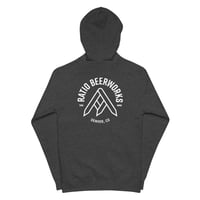 Image 5 of Beer. Music. Party. black zip-up