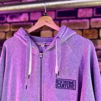 Image 2 of Extreme Culture® - (X LARGE) Zip Up Hoodie Grey