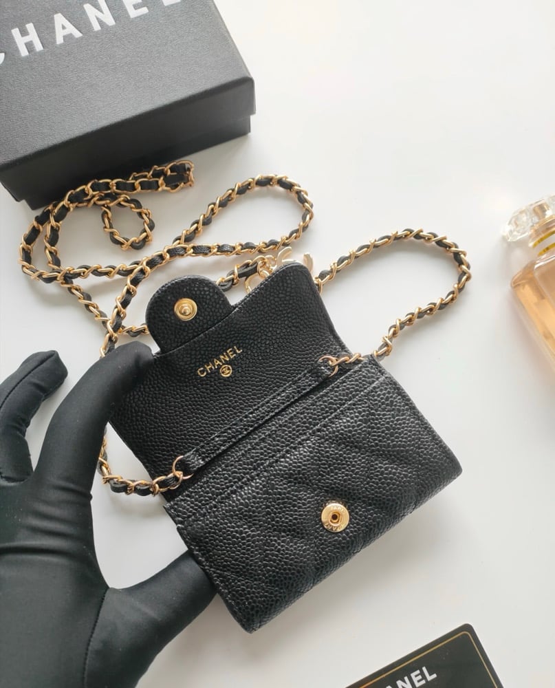 Chanel Crossbody Coin Pouch 