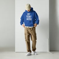 Image 4 of Not Today Satan Unisex Hoodie - White